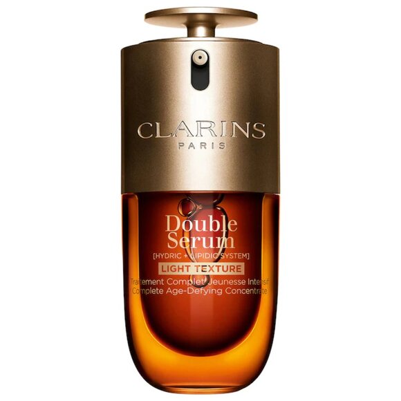 NIB ✅ Clarins Double Serum LIGHT TEXTURE Anti-Aging 30mL NEW RELEASE ✨ NIB - Picture 1 of 14